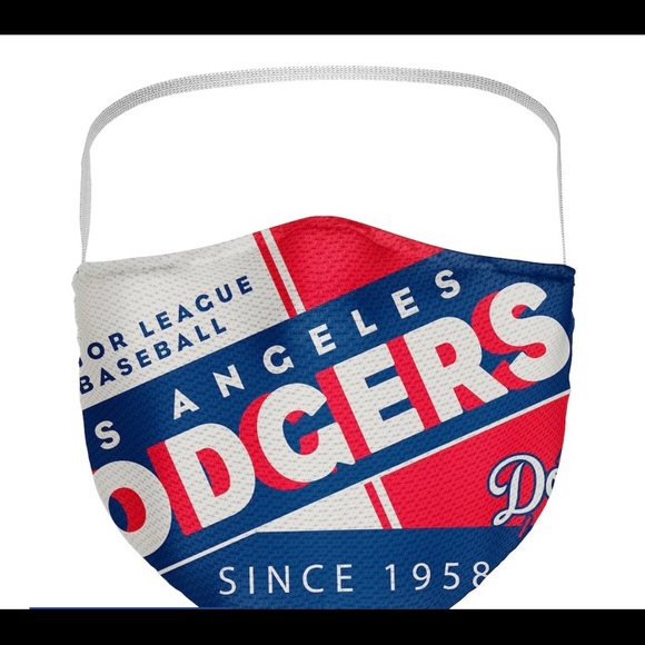 Los Angeles Dodgers Face Covering 3-Pack - Picture 3 of 6